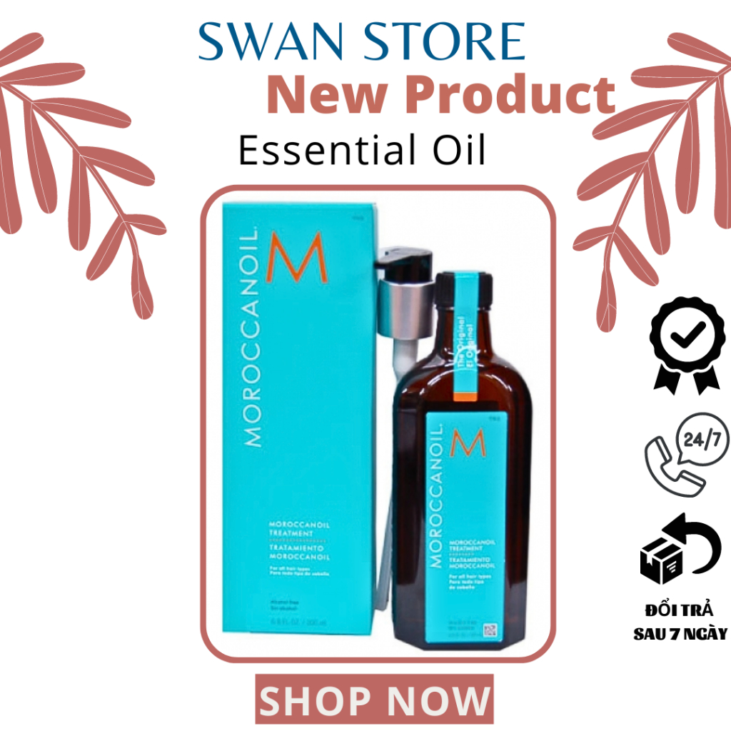 MOROCCANOIL Tinh Dầu Dưỡng Tóc Moroccanoil Original - Light Đủ Size 💖 Dầu Dưỡng Tóc,Dưỡng Ẩm, Chăm Sóc Tóc SWAN STORE