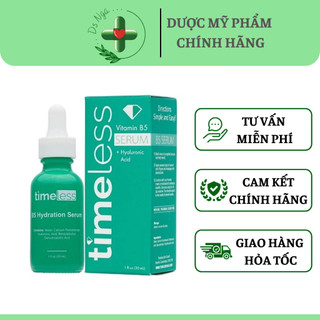 Tinh Chất Cấp Nước, Phục Hồi Da Timeless Vitamin B5 Hyaluronic Acid 30ml