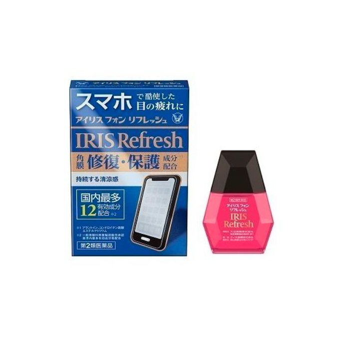 NHỎ MẮT CHO NGƯỜI SỬ DỤNG MÁY TÍNH LIÊN TỤC IRIS REFRESH (LỌ 12ML)