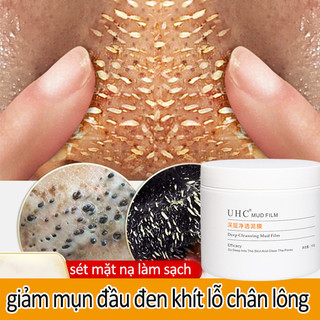 Mặt nạ Đất sét mặt nạ làm sạch giảm mụn đầu đen 100g làm sạch sâu se khít lỗ chân lông kiểm soát dầu dưỡng ẩm