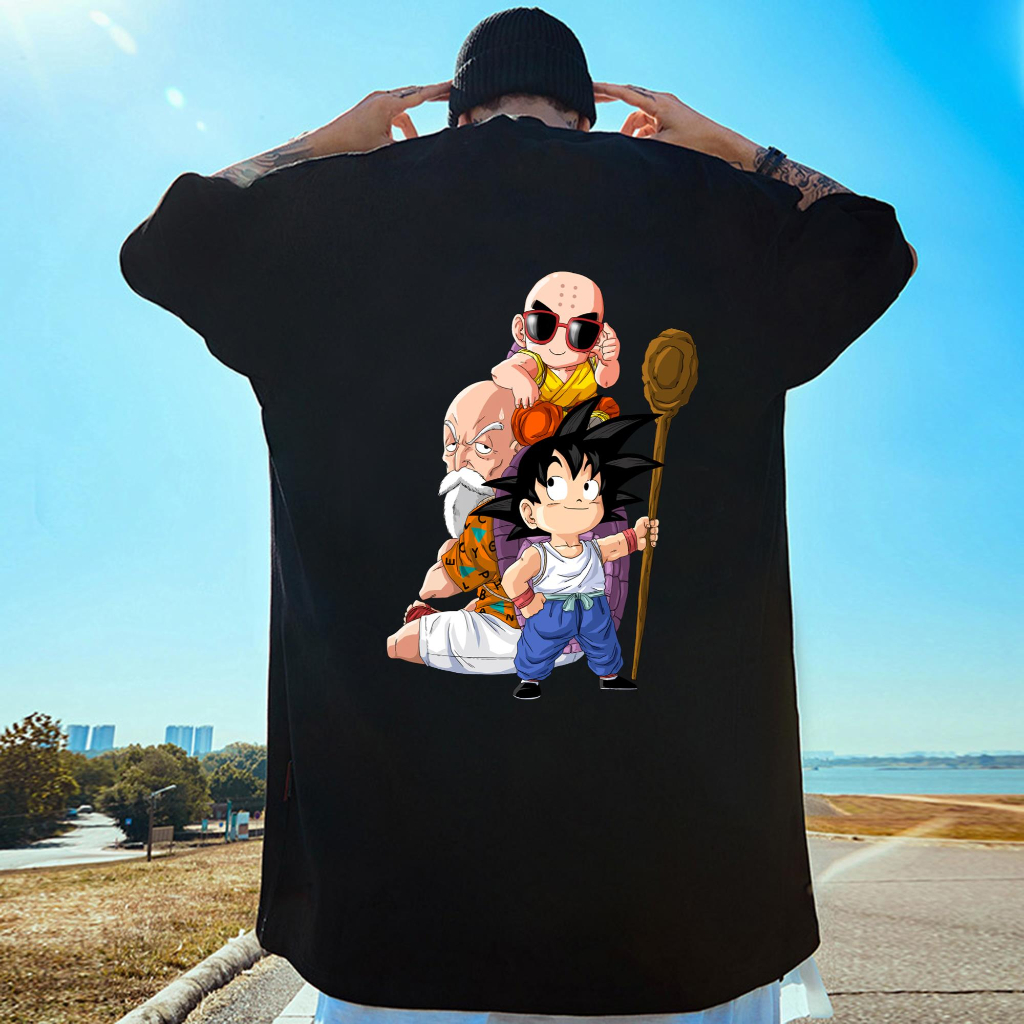 Áo Thun Songoku HAVANA Form Rộng In Hình Anime Dragon Ball Vải Cotton Nam Nữ Unisex Mã 0036