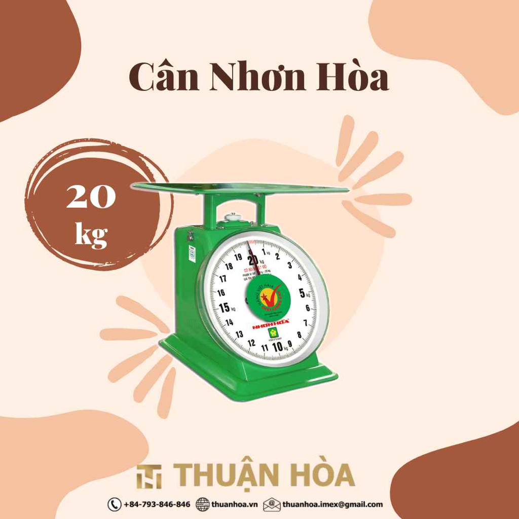 Cân Nhơn Hòa 20kg - Cân trung