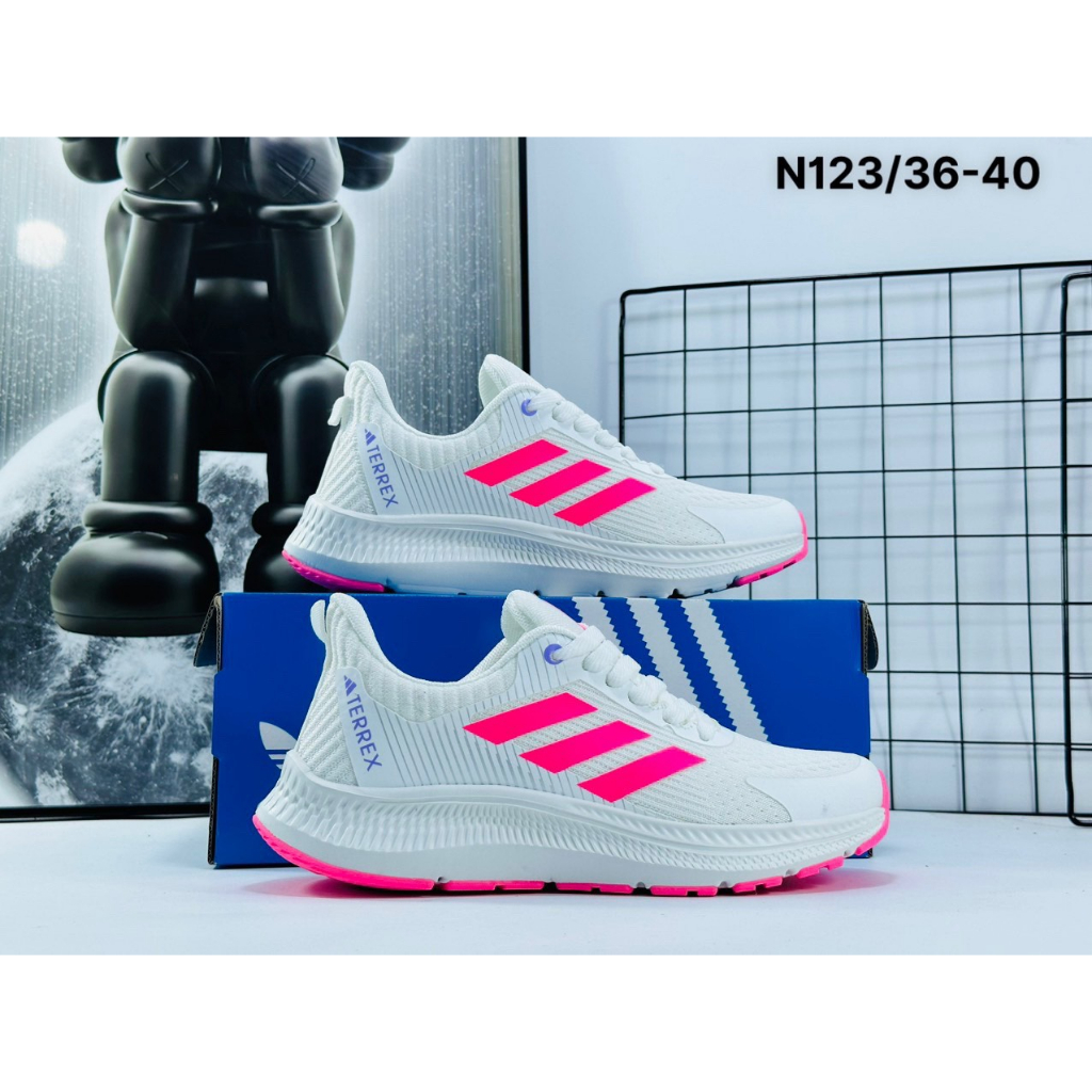 Giày Thể Thao Nữ Sneaker Chạy Bộ 𝗔𝗗𝗜. 𝗗𝗔𝗦 PT522 N123 Form NHẸ đi ÊM CHÂN vải canvas Thoáng khí TRÙM GIÀY PT