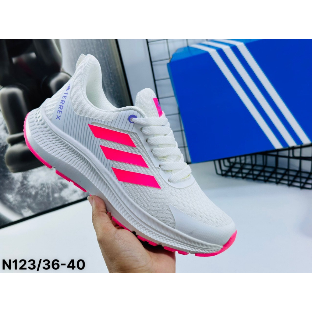 Giày Thể Thao Nữ Sneaker Chạy Bộ 𝗔𝗗𝗜. 𝗗𝗔𝗦 PT522 N123 Form NHẸ đi ÊM CHÂN vải canvas Thoáng khí TRÙM GIÀY PT