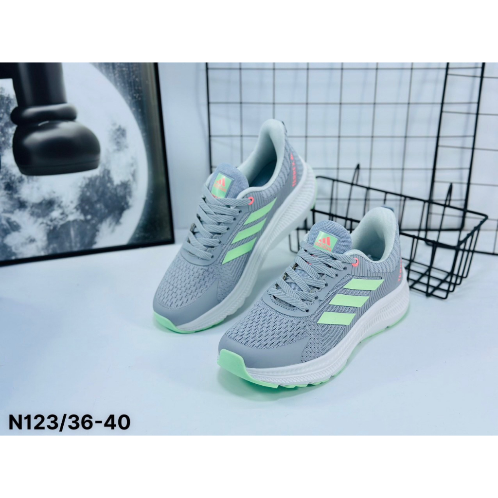 Giày Thể Thao Nữ Sneaker Chạy Bộ 𝗔𝗗𝗜. 𝗗𝗔𝗦 PT522 N123 Form NHẸ đi ÊM CHÂN vải canvas Thoáng khí TRÙM GIÀY PT