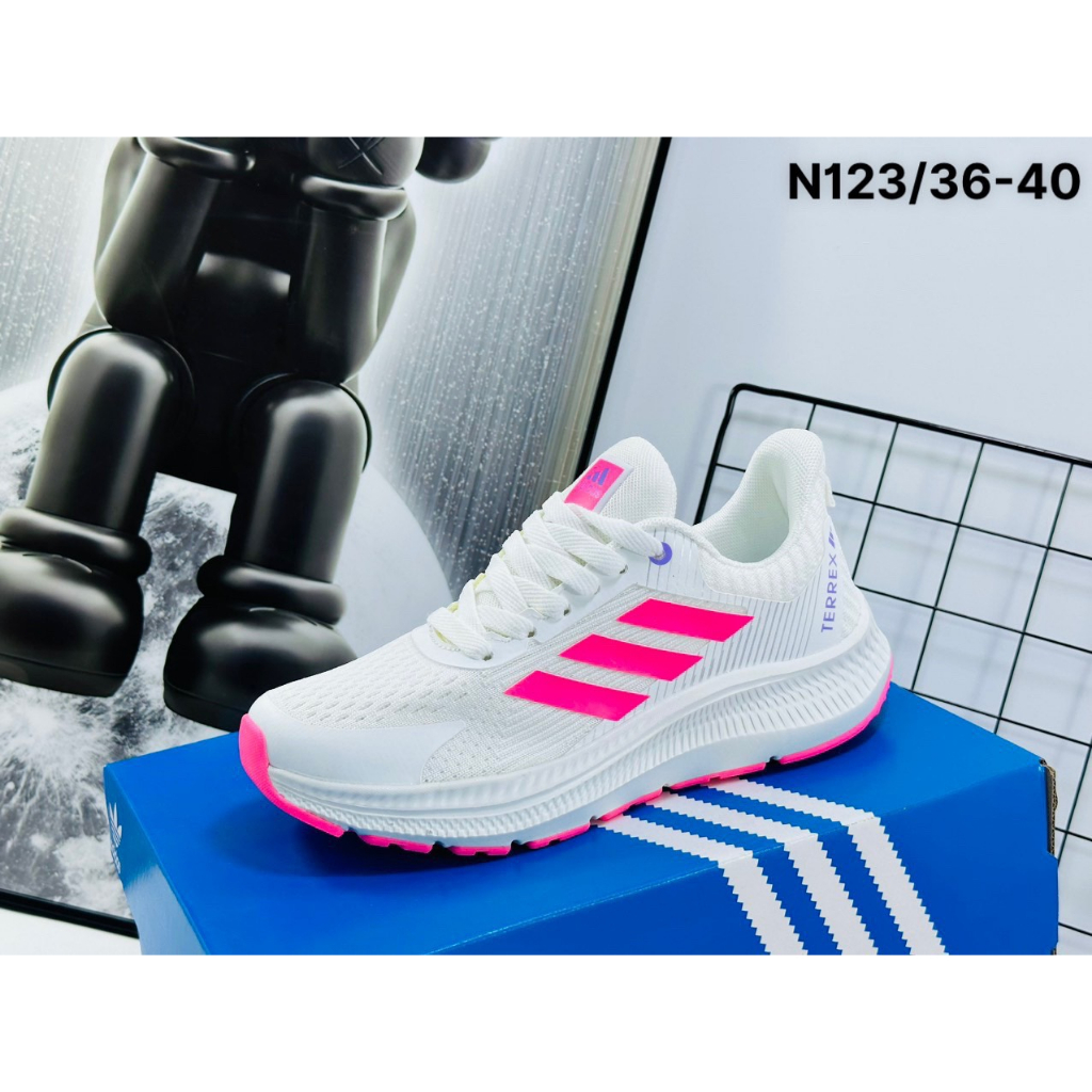 Giày Thể Thao Nữ Sneaker Chạy Bộ 𝗔𝗗𝗜. 𝗗𝗔𝗦 PT522 N123 Form NHẸ đi ÊM CHÂN vải canvas Thoáng khí TRÙM GIÀY PT