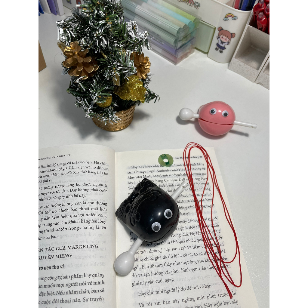Bộ mõ gõ mini dễ thương đồ chơi giảm stress hiệu quả cho học sinh và dân văn phòng