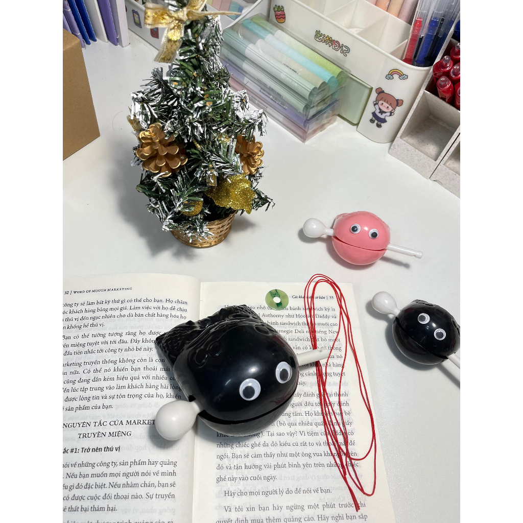 Bộ mõ gõ mini dễ thương đồ chơi giảm stress hiệu quả cho học sinh và dân văn phòng