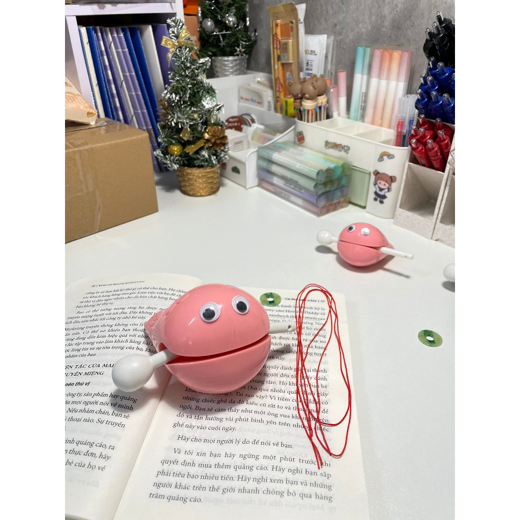 Bộ mõ gõ mini dễ thương đồ chơi giảm stress hiệu quả cho học sinh và dân văn phòng