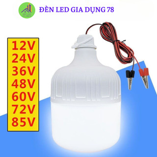 Bóng đèn led 65w kẹp ắc quy siêu sáng
