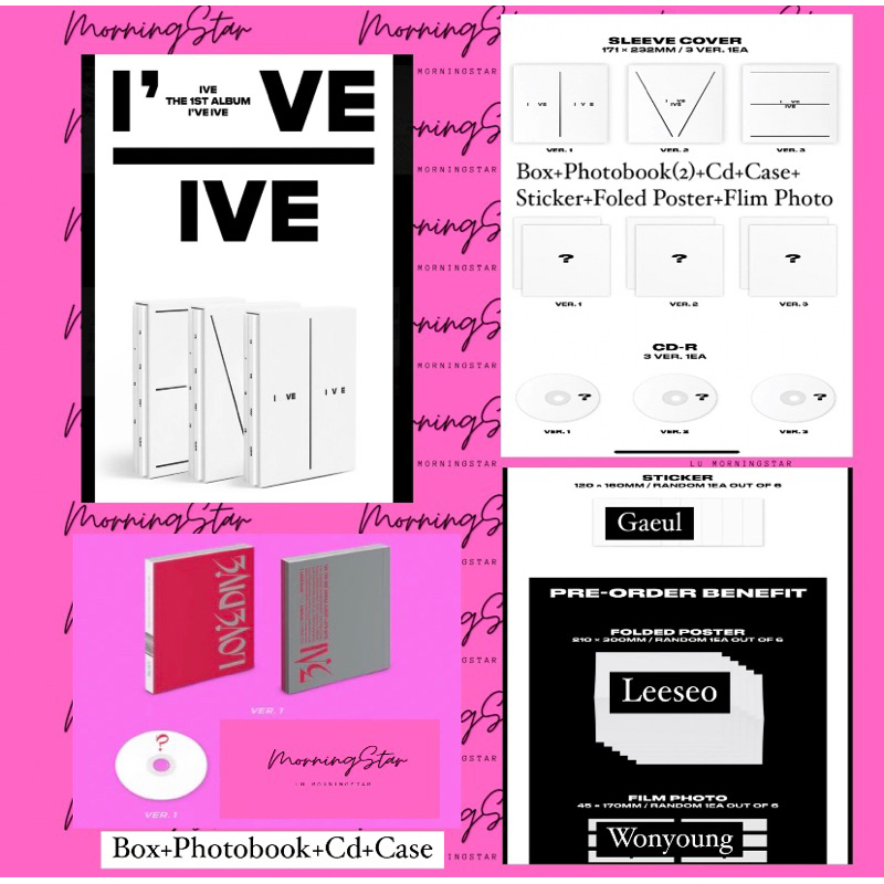 Album case IVE like new