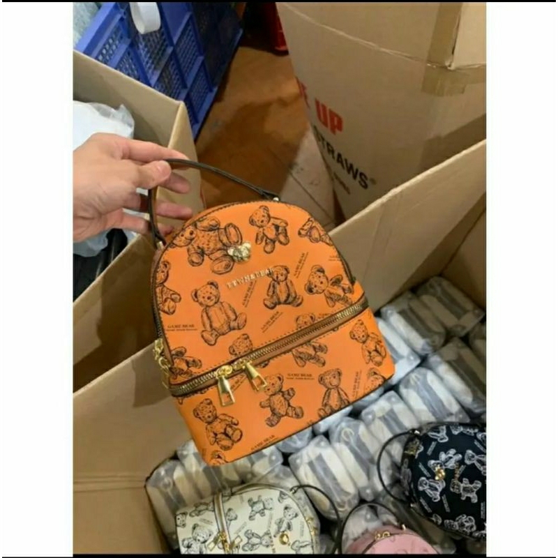 Balo họa tiết gấu cute