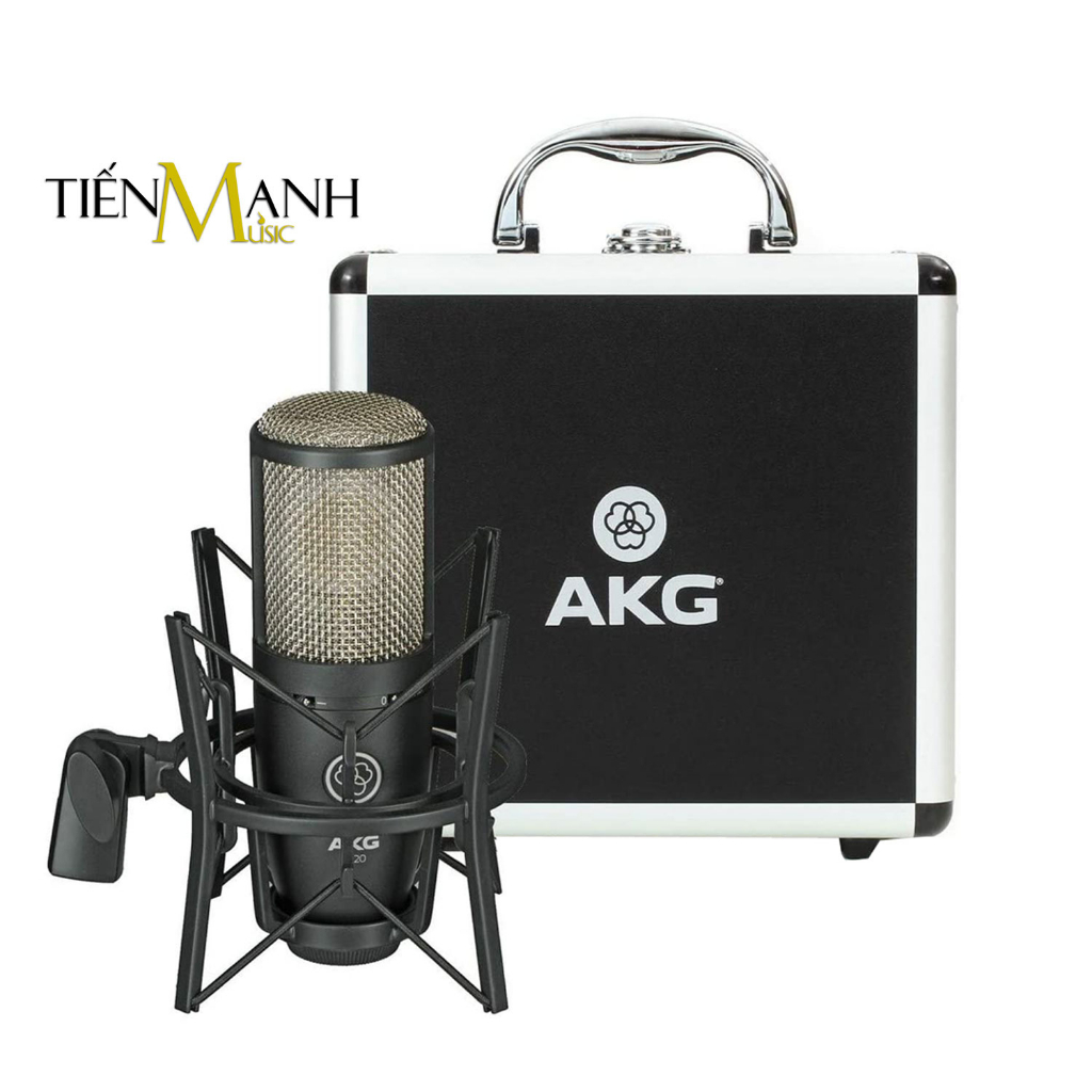 AKG P220 Micro Vocal Condenser Thu Âm Phòng Studio, Mic Biểu Diễn Microphone Cardioid