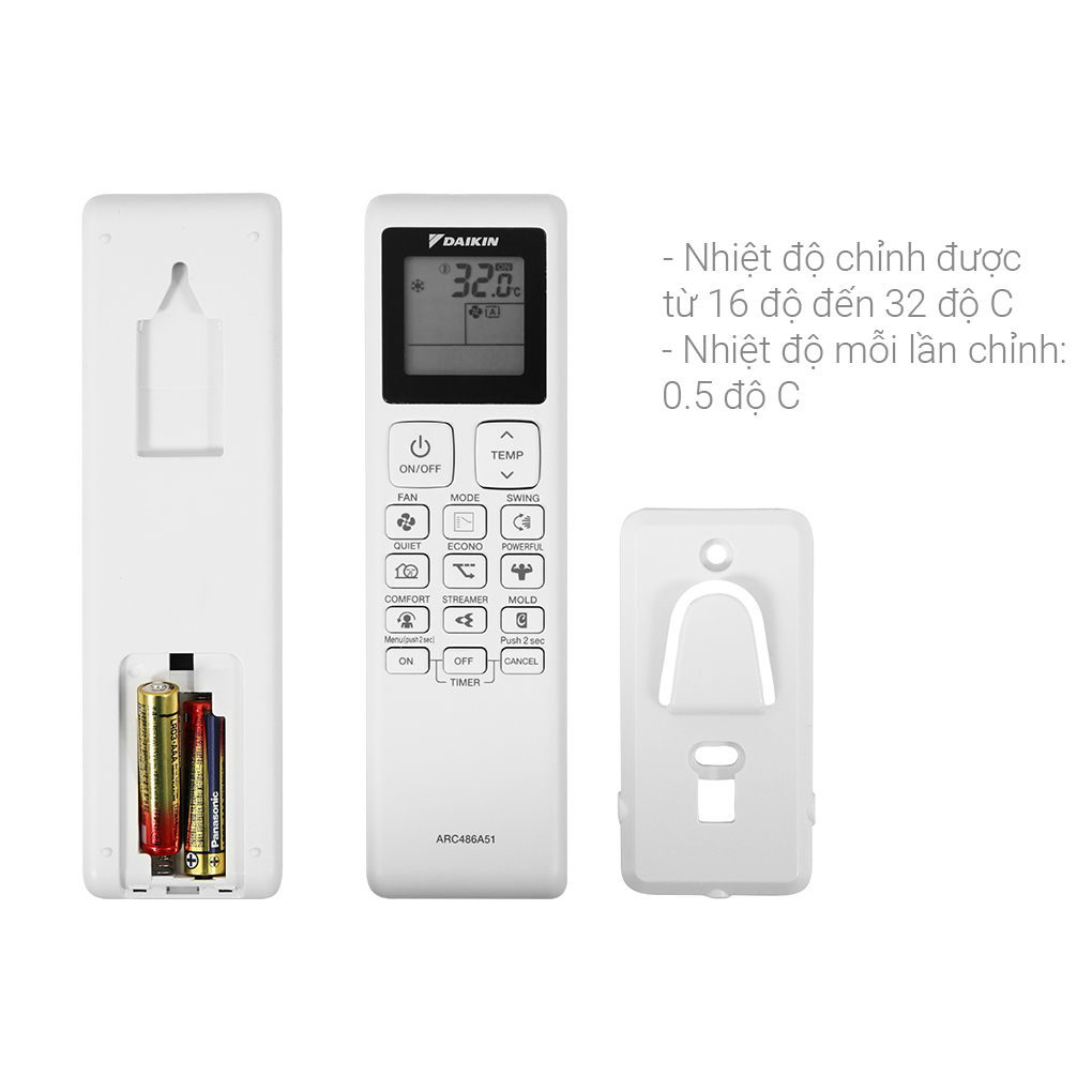 MÁY LẠNH DAIKIN INVERTER 1 HP ATKF25XVMV 2023