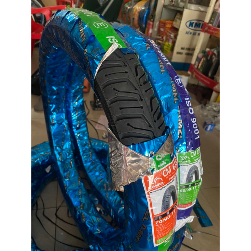 Vỏ không ruột Camel gai extra size 60/90 -17 ; 70/90-17; 80/90-17