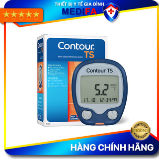 Máy Đo Đường Huyết CONTOUR TS Kèm Bút Chích Máu & 10 Kim Chính Hãng BAYER