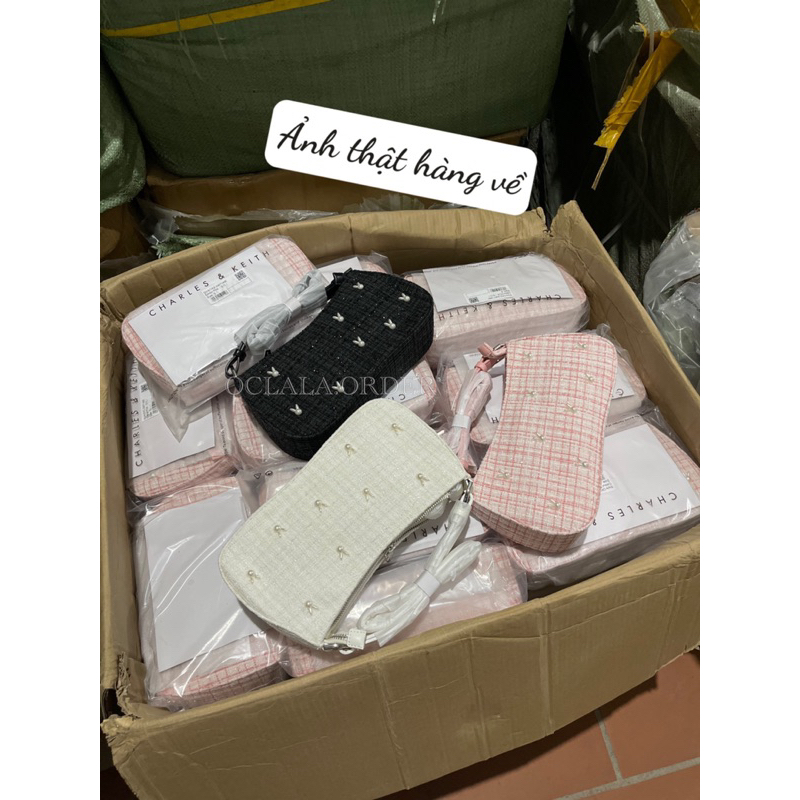 TÚI KẸP NÁCH CNK ĐÍNH THỎ