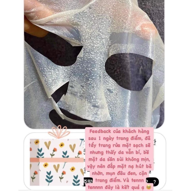 Mặt nạ thải độc hút dầu sạch sâu B:VID IN& OUT mask LAMII BEAUTY