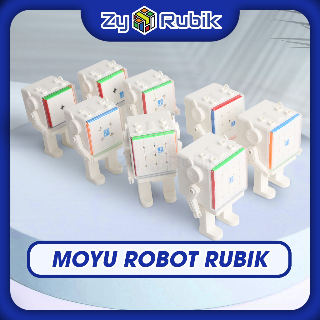 Moyu Cube Robot Rubik 2x2, 3x3, 4x4, 5x5 (Có Nam Châm/ Không Nam Châm)- Meilong Cube Robot Trưng Bày 2023 - Zyo Rubik