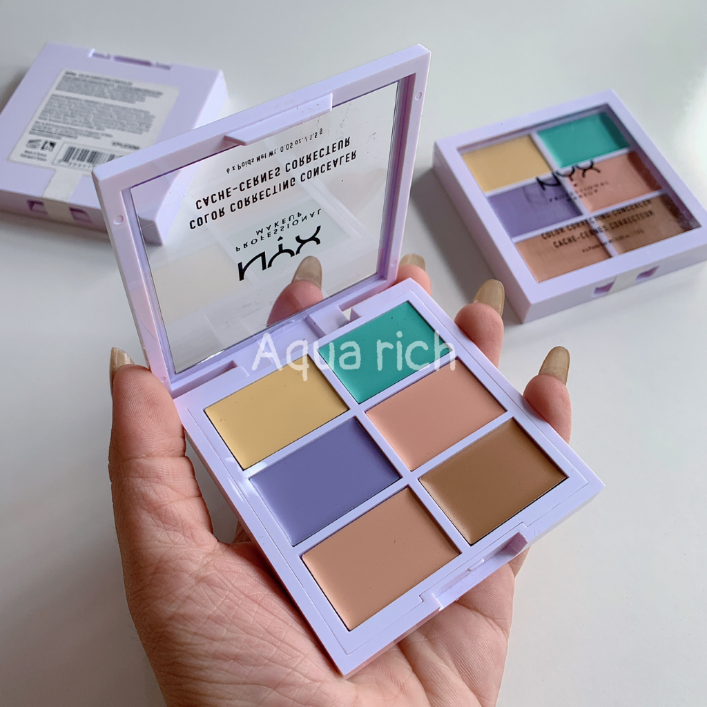 Bảng Che Khuyết Điểm Triệt Sắc 6 Ô NYX Color Correcting Concealer
