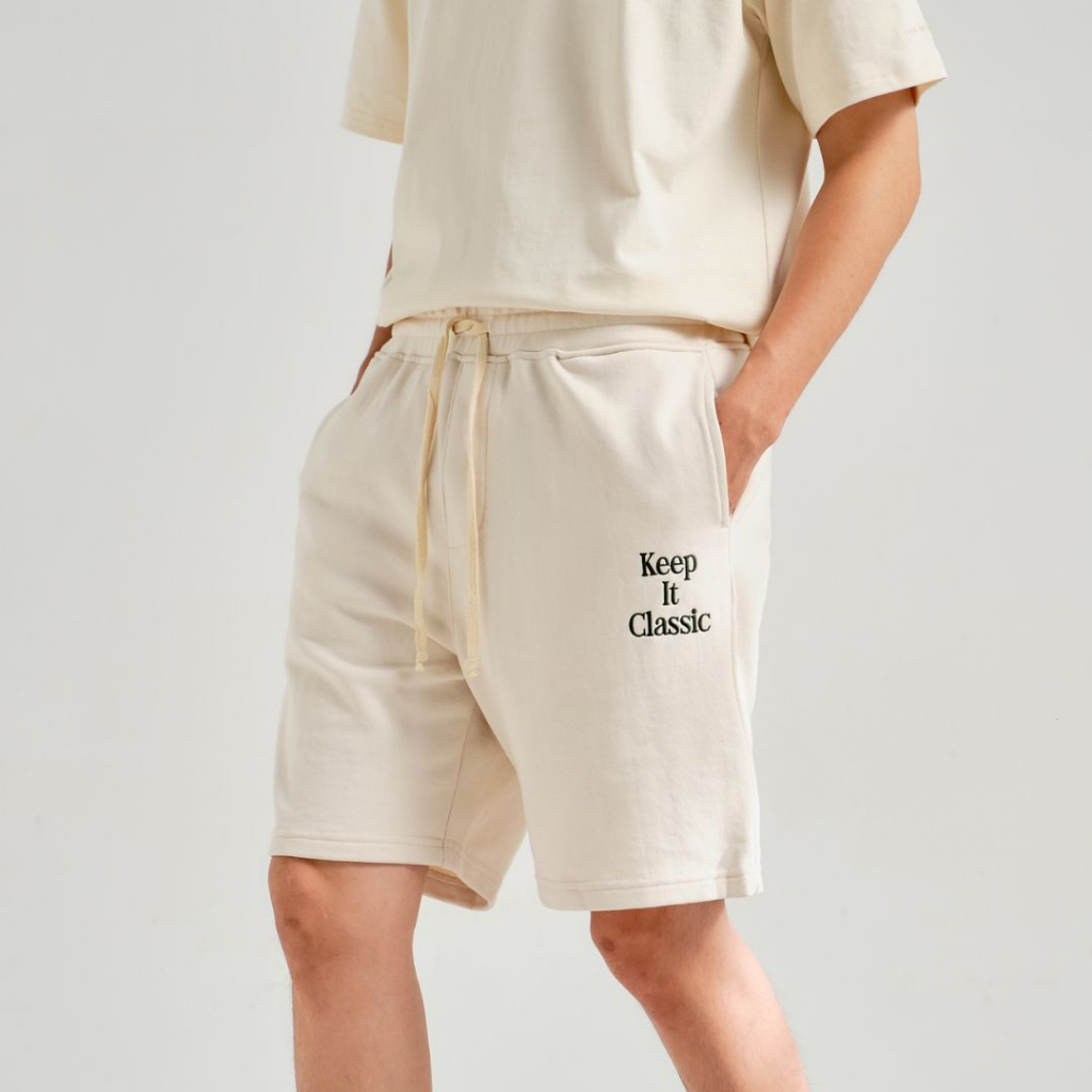 [Mã FATP17 giảm 50K đơn 200K] Quần đùi thể thao nam SSSTUTTER shorts nỉ cotton thoáng mát KEEP IT CLASSIC SHORTS
