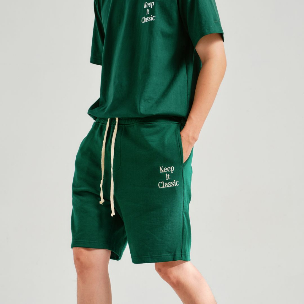 Quần đùi thể thao nam SSSTUTTER shorts nỉ cotton thoáng mát KEEP IT CLASSIC SHORTS