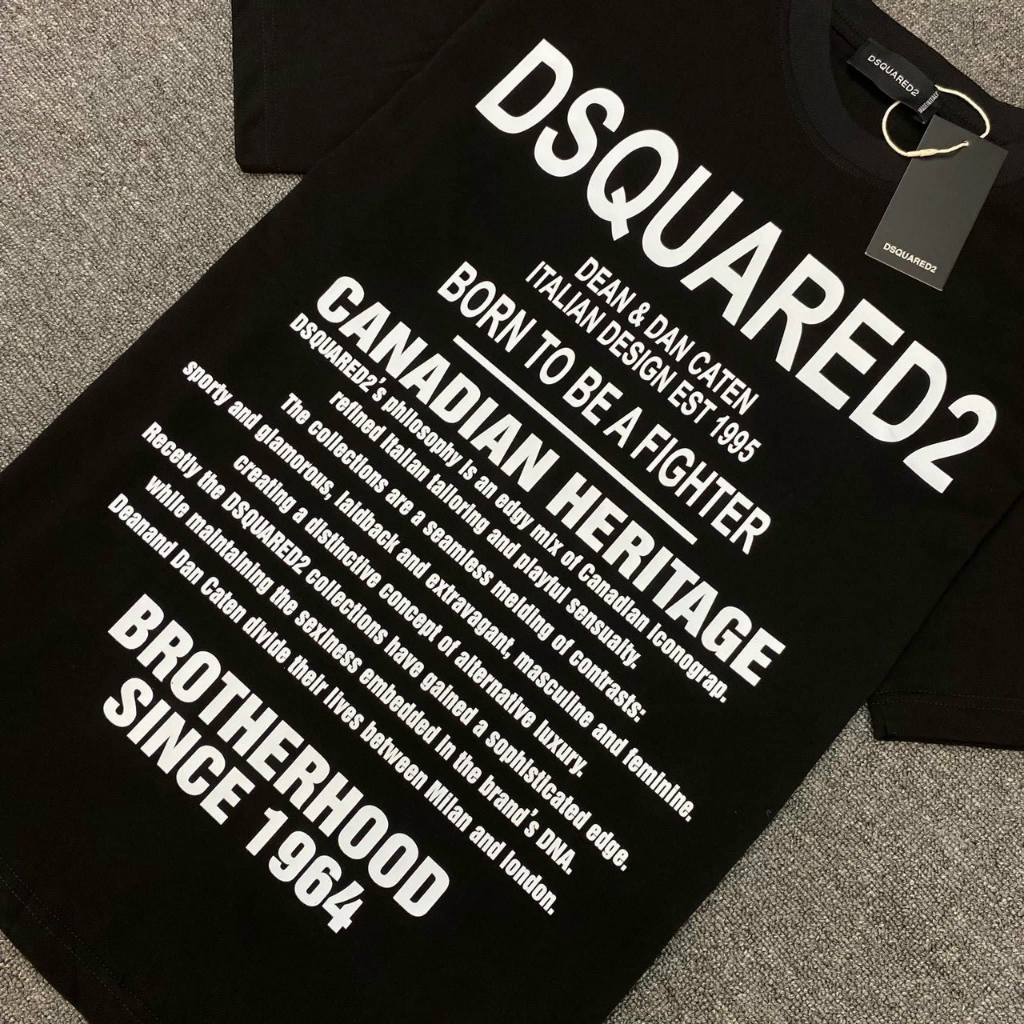 Áo Phông Nam Nhiều Chữ DS-Q-1964 Chất Cotton Co Dãn Hot Tren 2023- Thời Trang Nam