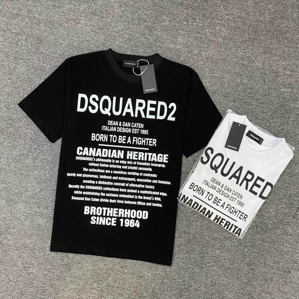 Áo Phông Nam Nhiều Chữ DS-Q-1964 Chất Cotton Co Dãn Hot Tren 2023- Thời Trang Nam