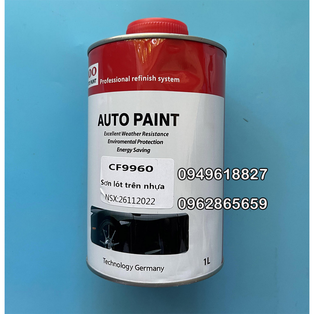Sơn lót trên nhựa giúp lớp sơn phủ bám chắc đóng lon 1kg cao cấp