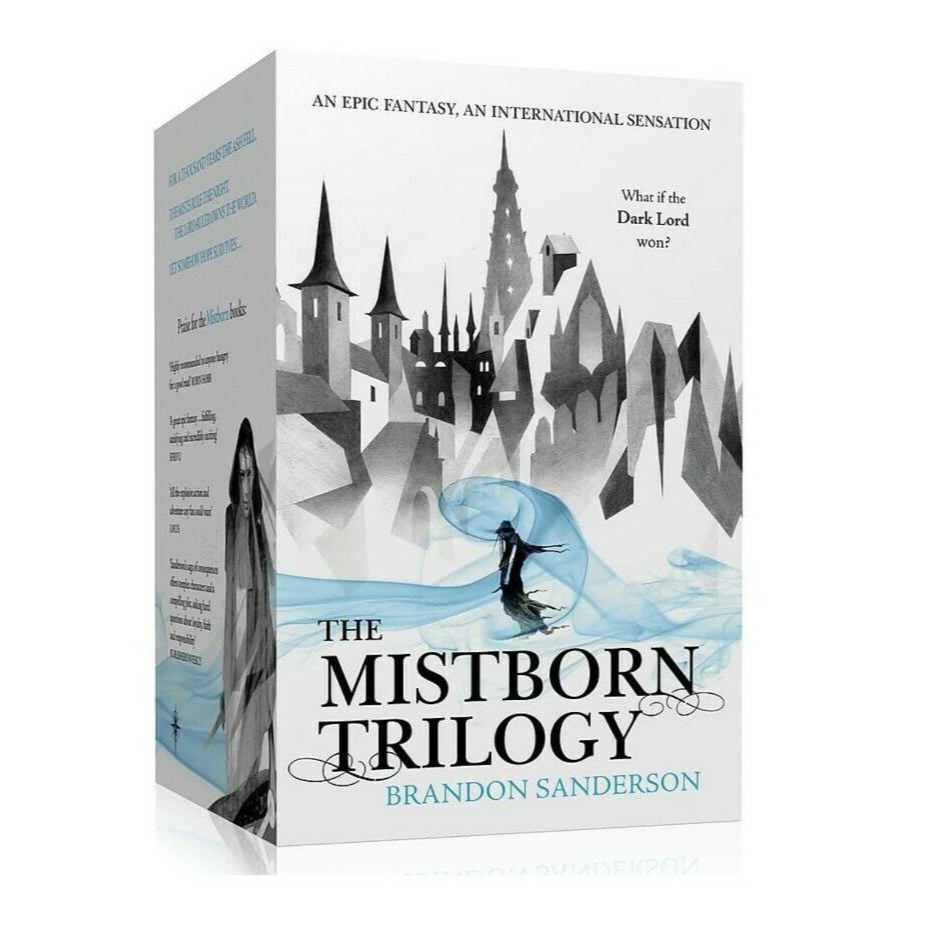 Box set  tiếng Anh: Mistborn Trilogy Boxed Set : The Final Empire The Well Of Ascension The Hero Of Ages