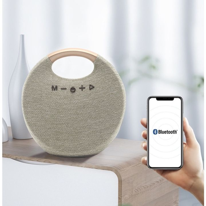 Loa Bluetooth mini M1, Công suất 5W, Pin 1200mAh, Âm bass chất lượng, Xách tay sành điệu, Bảo hành 24 tháng