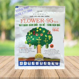 Phân bón flower-95 0.3sl , flower 95 giúp kích rễ, đâm chồi, tăng đậu bông, đậu trái