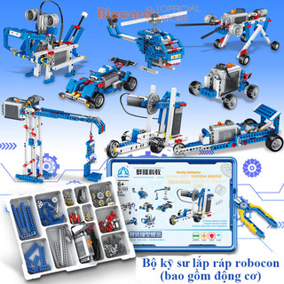 Bộ đồ chơi lắp ráp kỹ sư robocon 8 trong 1 cho bé phát triển trí tuệ, khả năng tư duy BIACARE