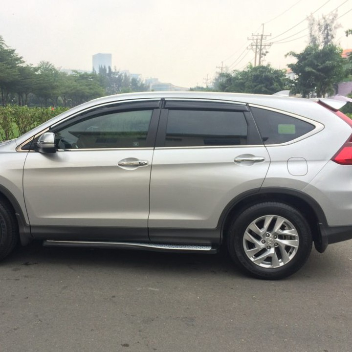 Vè che mưa xe Honda CRV 2007 - 2023 chỉ mạ crom cao cấp, vừa khít 4 cánh cửa