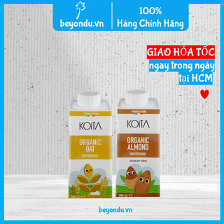 1 thùng sữa hạt hữu cơ Koita 200ml
