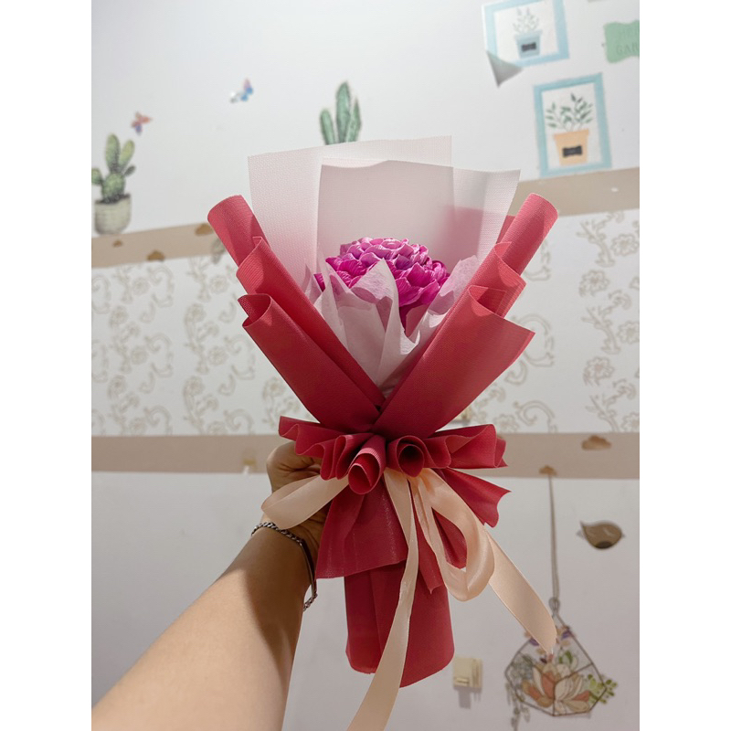 QUÀ TẶNG Bó Hoa Hồng , hoa giấy, Hoa Sáp Thơm Tặng Người Thân Yêu, Hoa Tình Yêu, Sinh Nhật, Ngày Lễ,