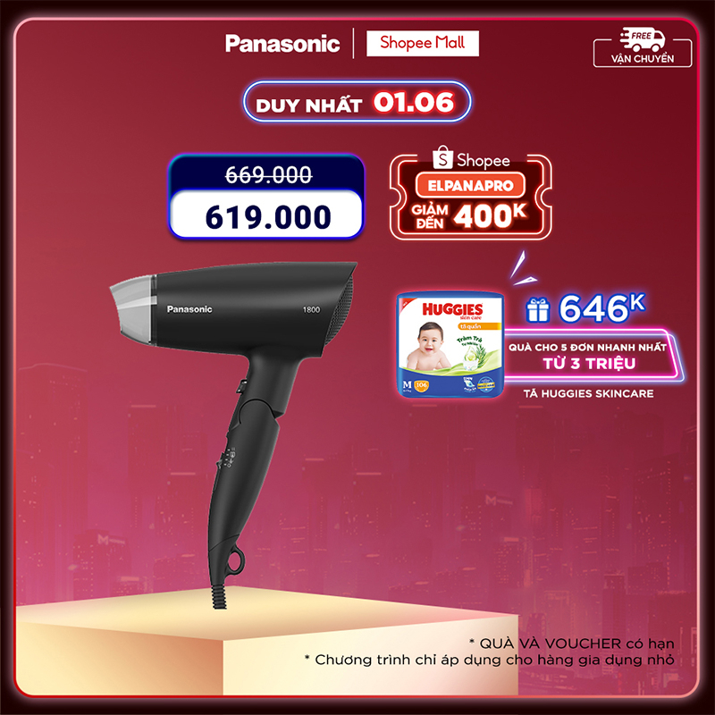  Máy sấy tóc Panasonic EH-ND37-K645 - Chế độ chăm sóc và bảo vệ da đầu