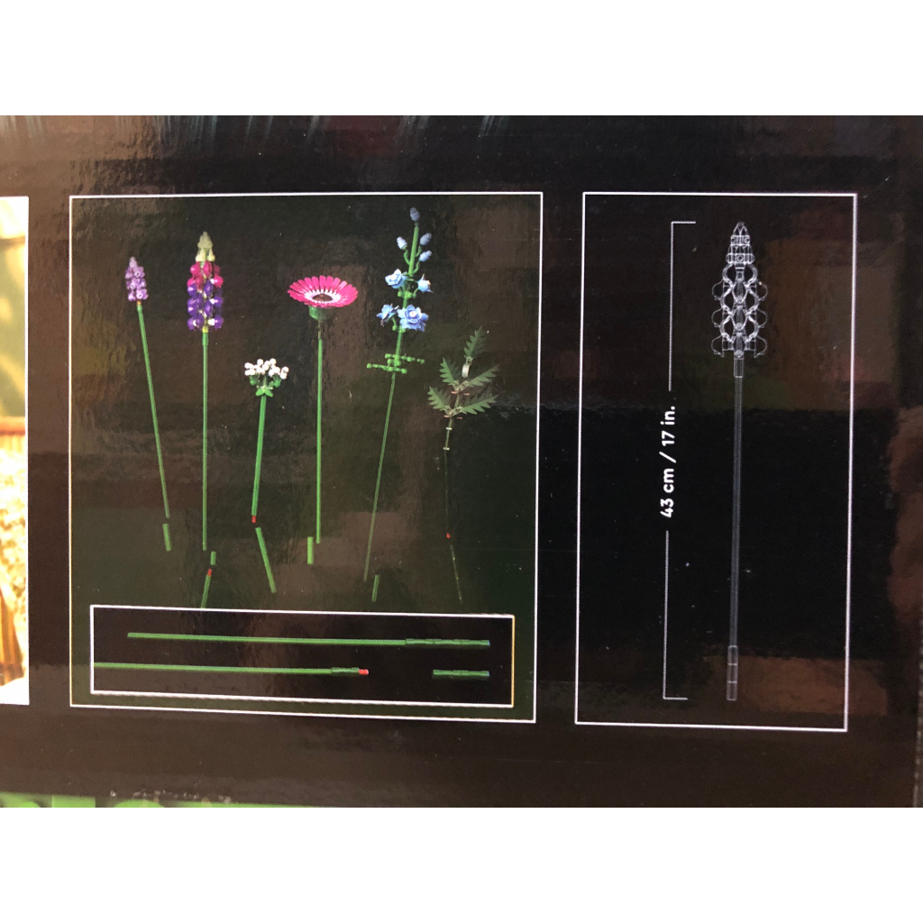 Xếp Hình 10313 Leji 99033 Bó Hoa Gió Trưng Bày 939 Mảnh