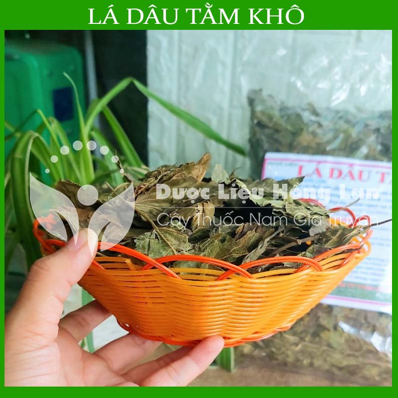 ✅ LÁ DÂU TẰM khô sạch đóng gói 1kg - congtyduoclieuhonglan