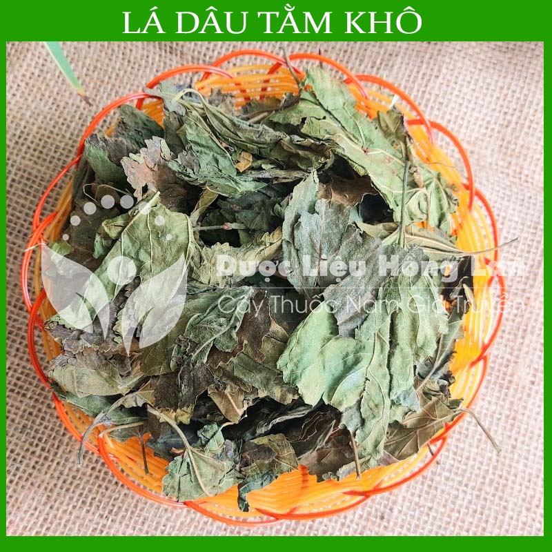 ✅ LÁ DÂU TẰM khô sạch đóng gói 1kg - congtyduoclieuhonglan