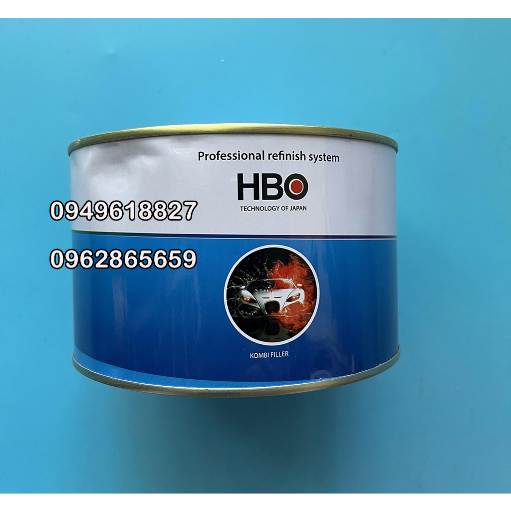 Bả matit láng HBO mịn che lấp những lỗ nhỏ vết xước nhỏ oto xe máy