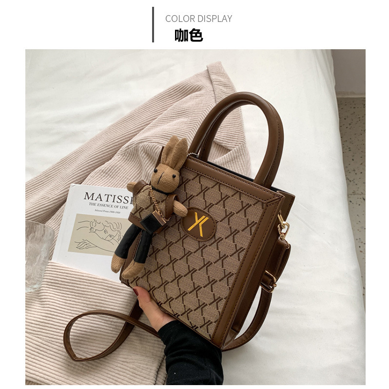 Fanli vintage công suất lớn tote túi  xô túi, văn phòng phụ nữ túi