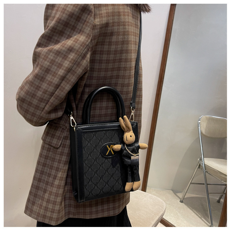 Fanli vintage công suất lớn tote túi  xô túi, văn phòng phụ nữ túi