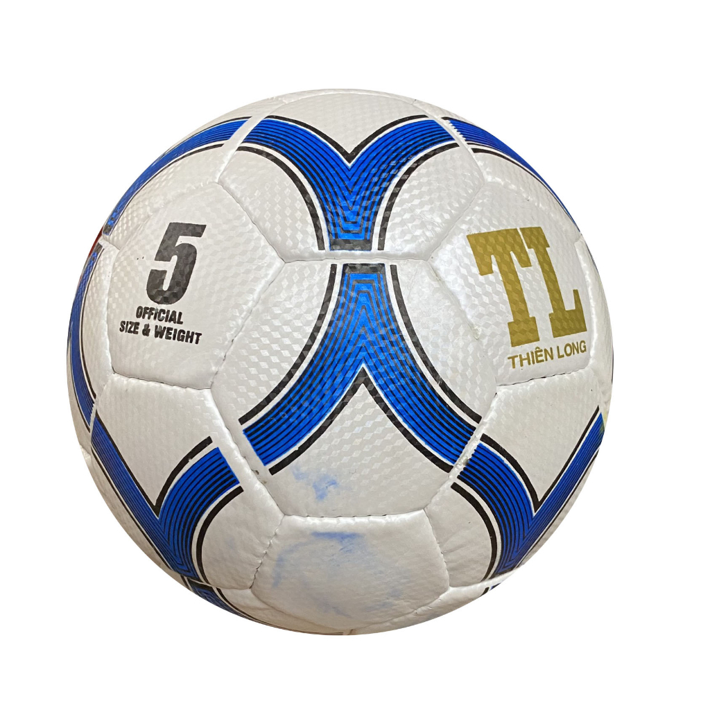 Bóng đá số 5- Hoa Thiên Long Size 5- gia công khâu tay - Xả hàng Loại 2