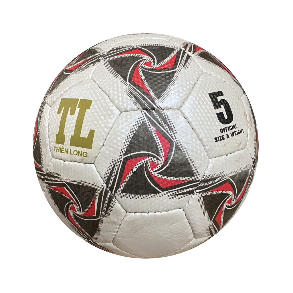Bóng đá số 5- Hoa Thiên Long Size 5- gia công khâu tay - Xả hàng Loại 2