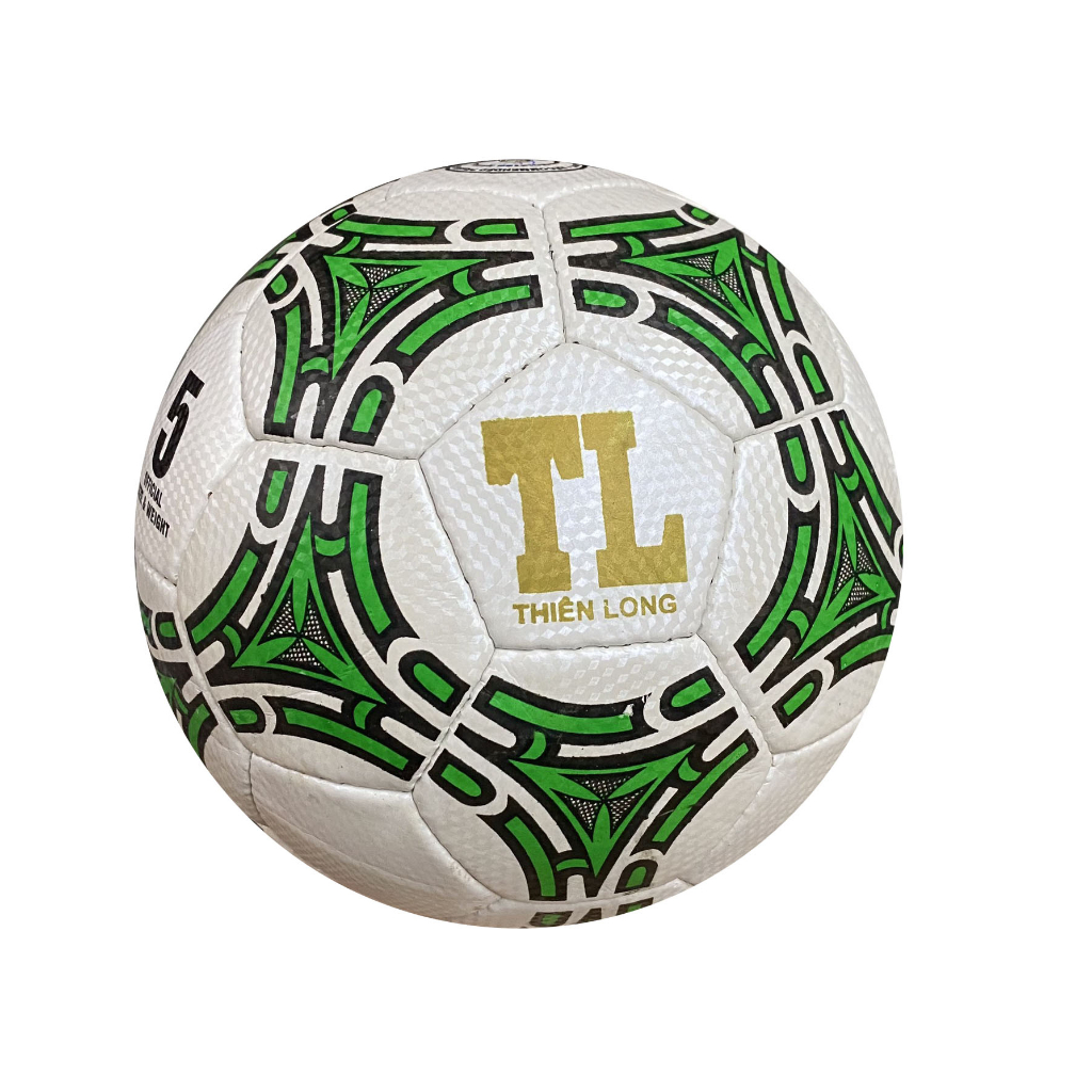 Bóng đá số 5- Hoa Thiên Long Size 5- gia công khâu tay - Xả hàng Loại 2