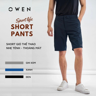 OWEN - Quần short nam Owen chất gió - Quần short gió nam