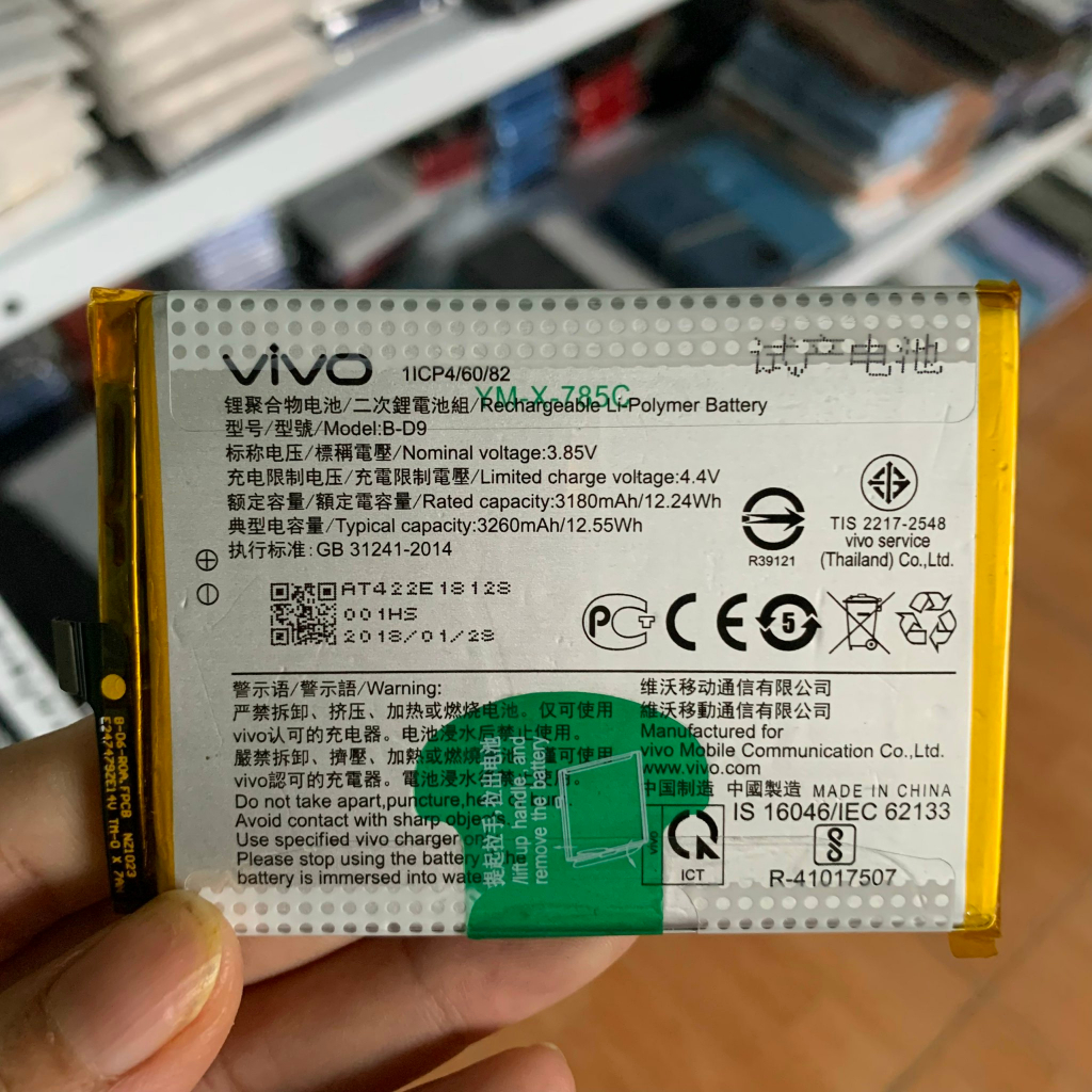 pin điện thoại vivo v9 zin