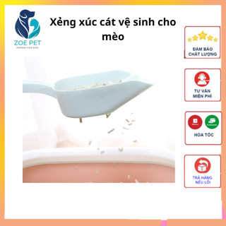 Xẻng xúc cát vệ sinh mèo - xẻng hốt cát dọn vệ sinh phân cho mèo