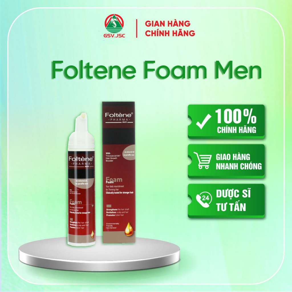 FOLTÈNE – FOAM MEN THINNING HAIR